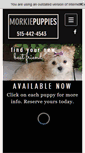 Mobile Screenshot of morkiepuppies.com